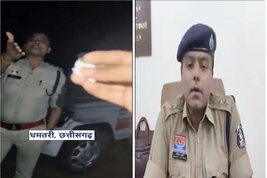 वायरल VIDEO ने बढ़ाई मुश्किलें! धमतरी SP ने बैठाई 3 DSP की जांच कमेटी, अब चलेगा सच-झूठ का पता?