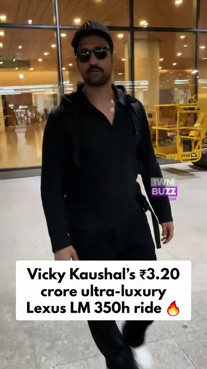 Vicky Kaushal’s ₹3.20 crore ultra-luxury Lexus LM 350h ride