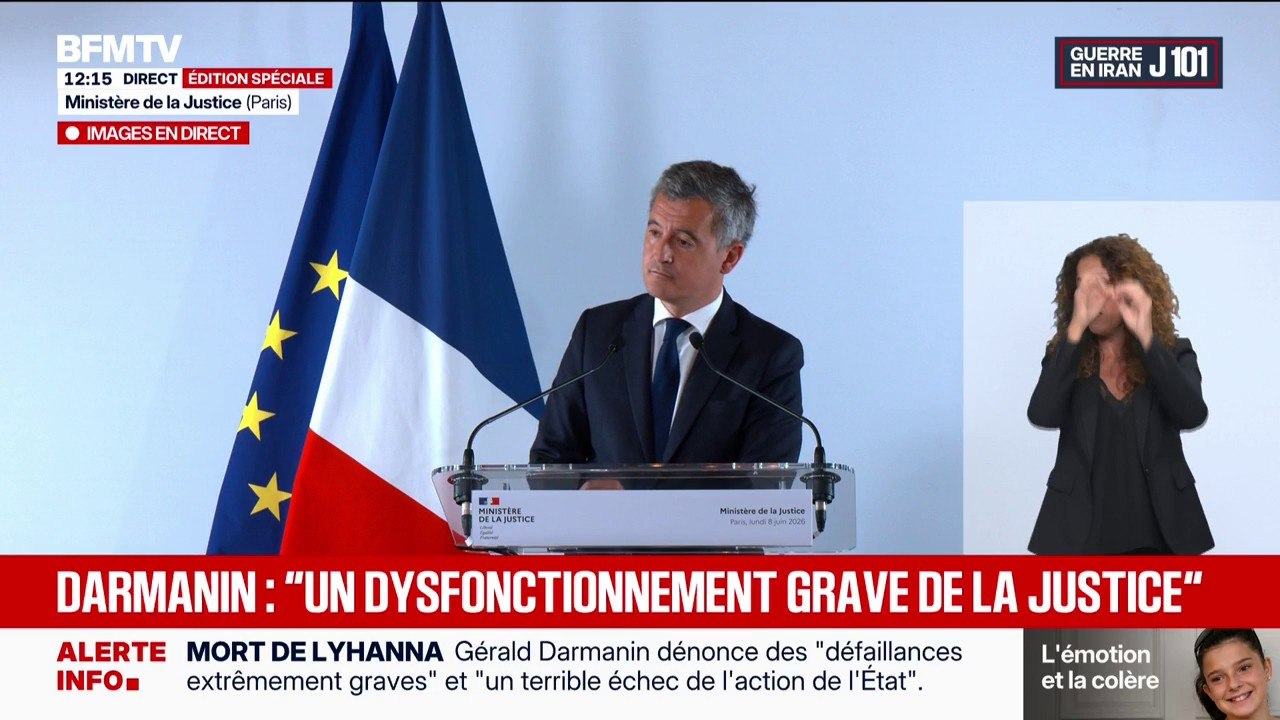 Mort de Lyhanna: "Ce n'est pas une question de moyens (...) c'est plutôt la lenteur et le manque de priorisation", souligne Gérald Darmanin