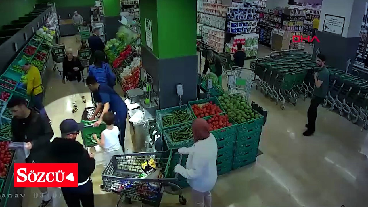 Başakşehir'de marketteki müşterinin altın ve döviz dolu çantasını çalan 2 şüpheli tutuklandı
