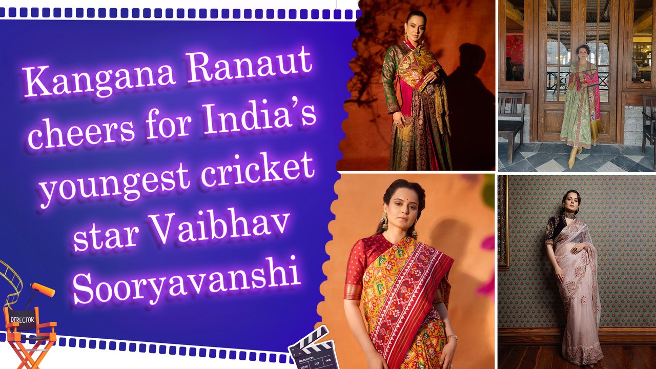 Kangana Ranaut congratulates Vaibhav Sooryavanshi on joining the Indian cricket team, says ‘World Cup Lao Yaar’