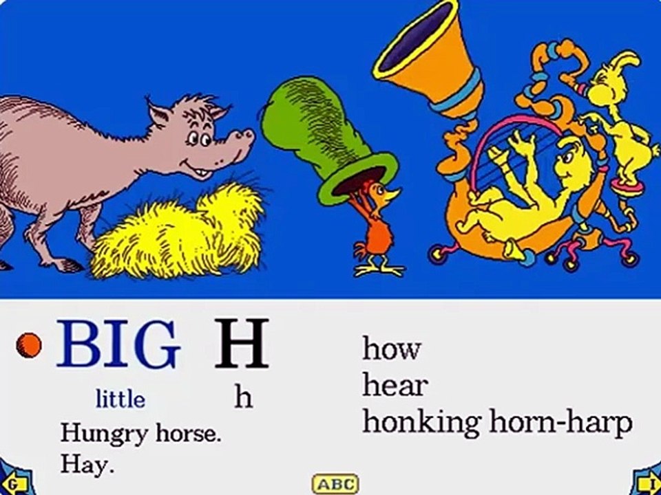 Dr. Seuss's ABC Living Books - Letter H