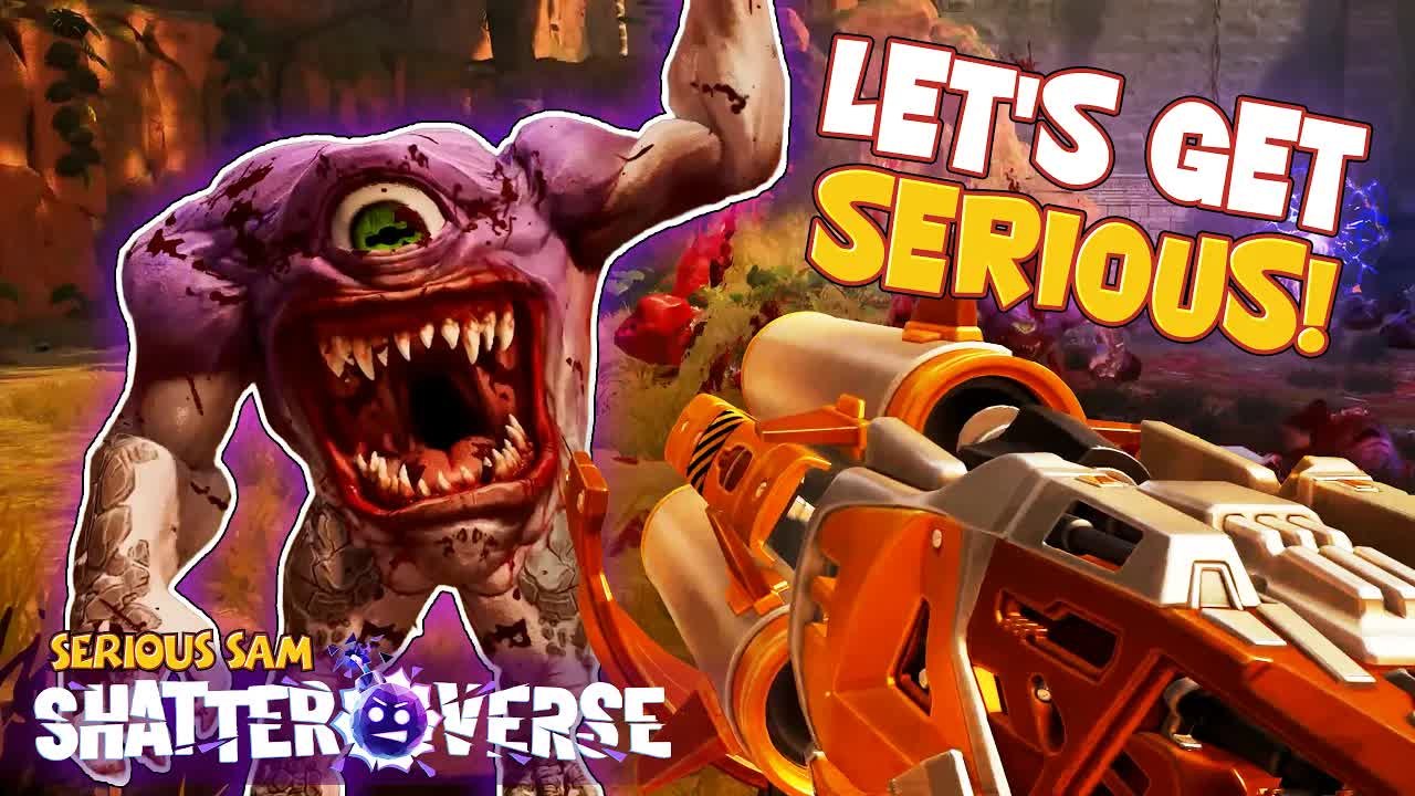 Tráiler gameplay de Serious Sam: Shatterverse