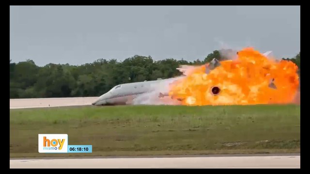 ¡Tragedia! Avión Ejecutivo se estrella en la Romana | Hoy Mismo