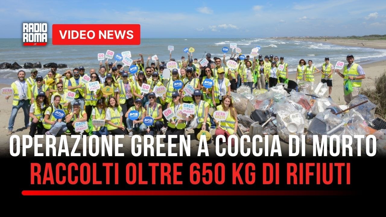 Volontari in azione sulla spiaggia di Coccia di Morto raccolti oltre 650 kg di rifiuti