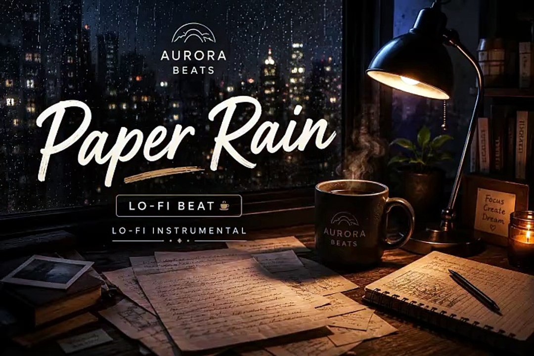 ☕ Paper Rain | Lo-Fi Beat