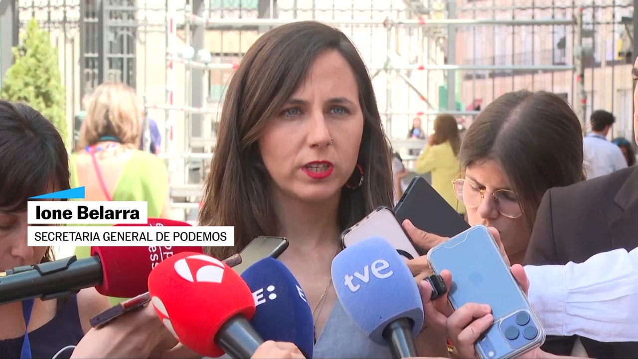 Belarra sobre discurso del Papa: "Una oportunidad perdida para resarcir a víctimas de abusos"