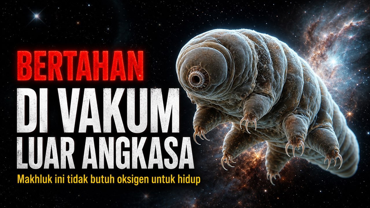 Makhluk Ini Bertahan Hidup di Vakum Luar Angkasa Tanpa Perlindungan Sama Sekali