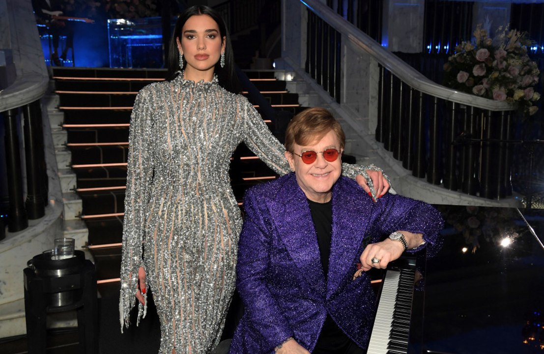 Sir Elton John sings at Dua Lipa and Callum Turner's Italian wedding