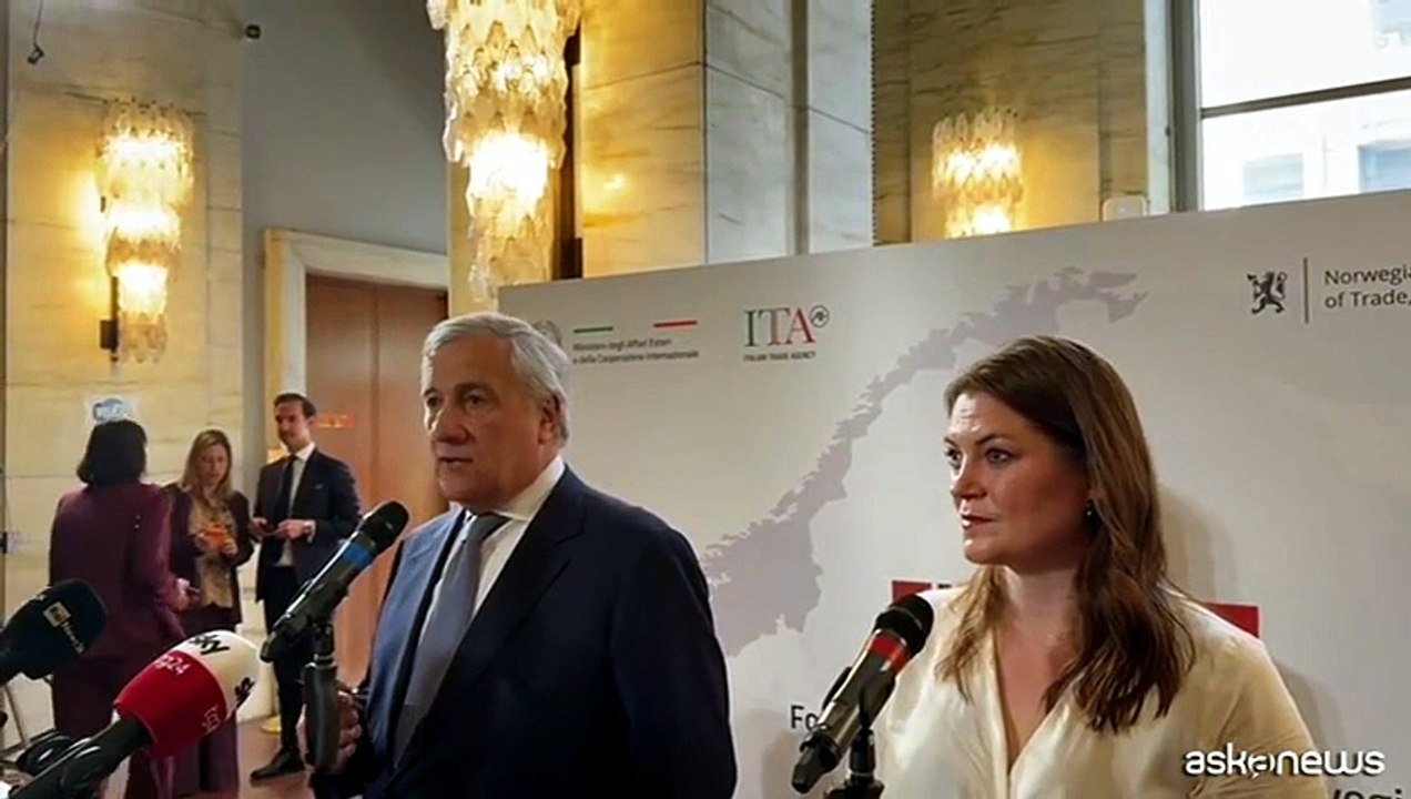 Tajani: grandi possibilità di joint venture con la Norvegia