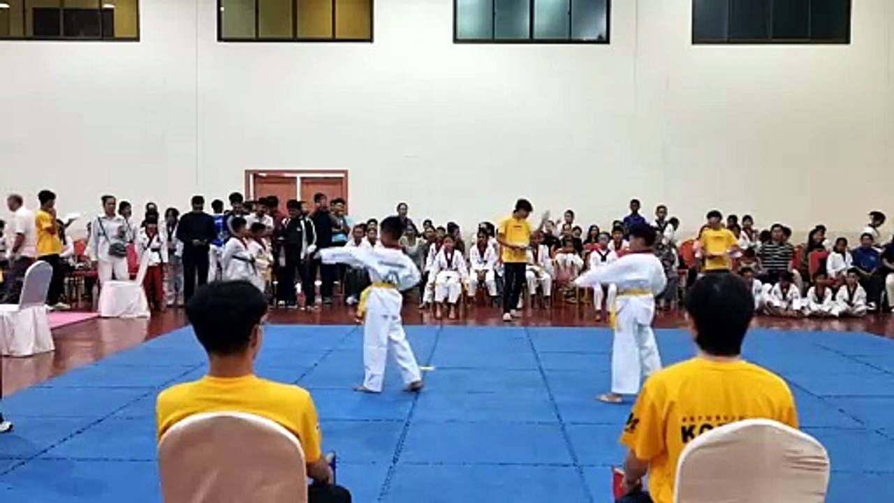 ថ្នាលតេក្វាន់ដូ WT១២៨រូបប្រកួតកម្មវិធីដ៏ធំមួយនៅសៀមរាបដណ្ដើមឱកាសប្រកួតកីឡាយុវជនអាស៊ី២០៣១នៅកម្ពុជា