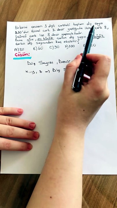 Matematik Oran Orantı