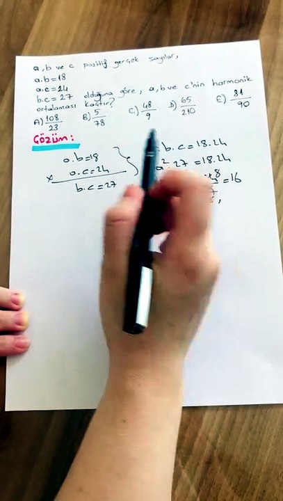 Matematik Oran Orantı
