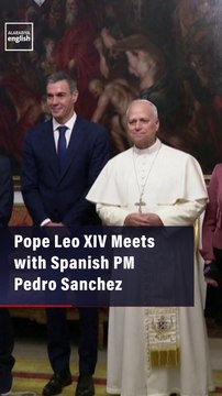 Pope Leo XIV Meets with Spanish PM Pedro Sanchez