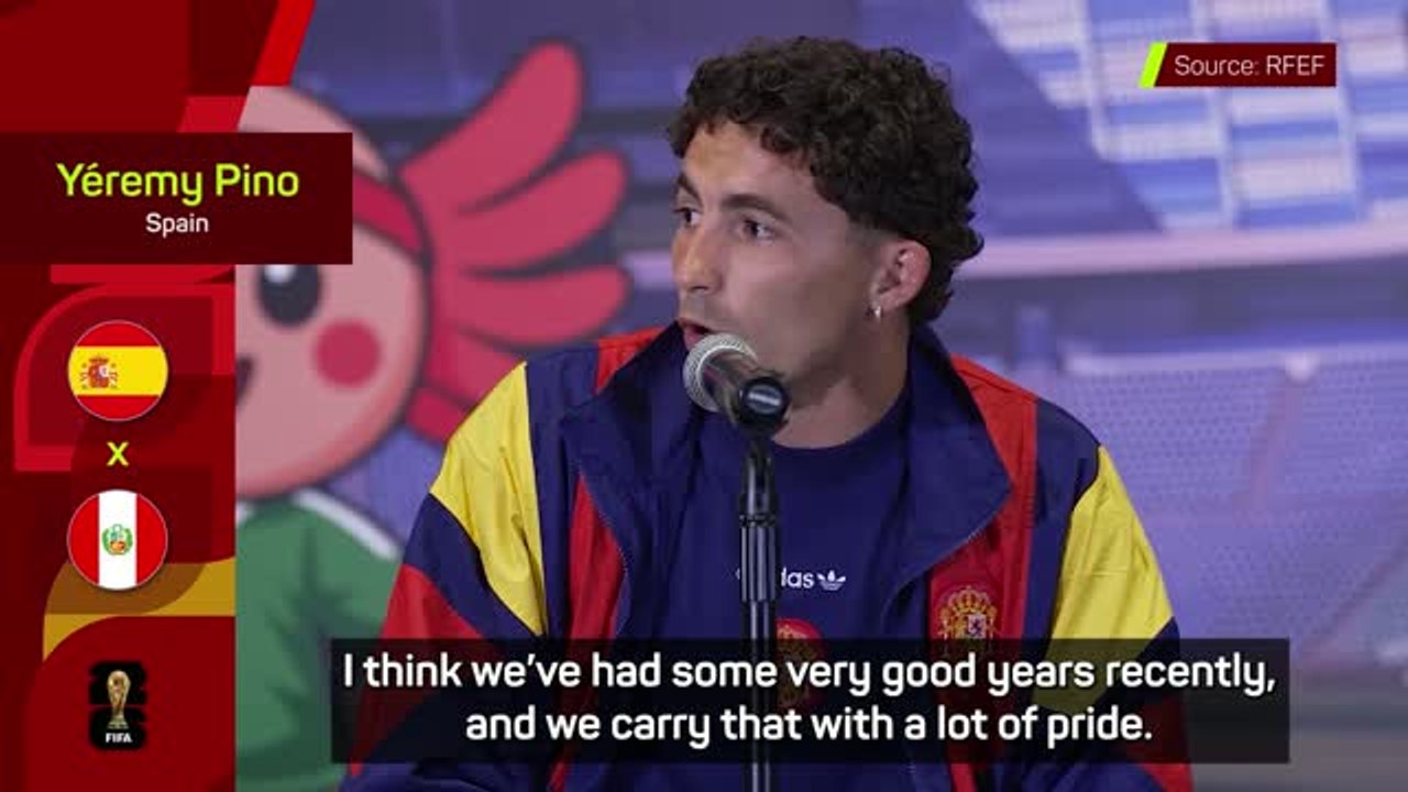 Pino hoping Spain's favourites tag won't add pressure to World Cup campaign