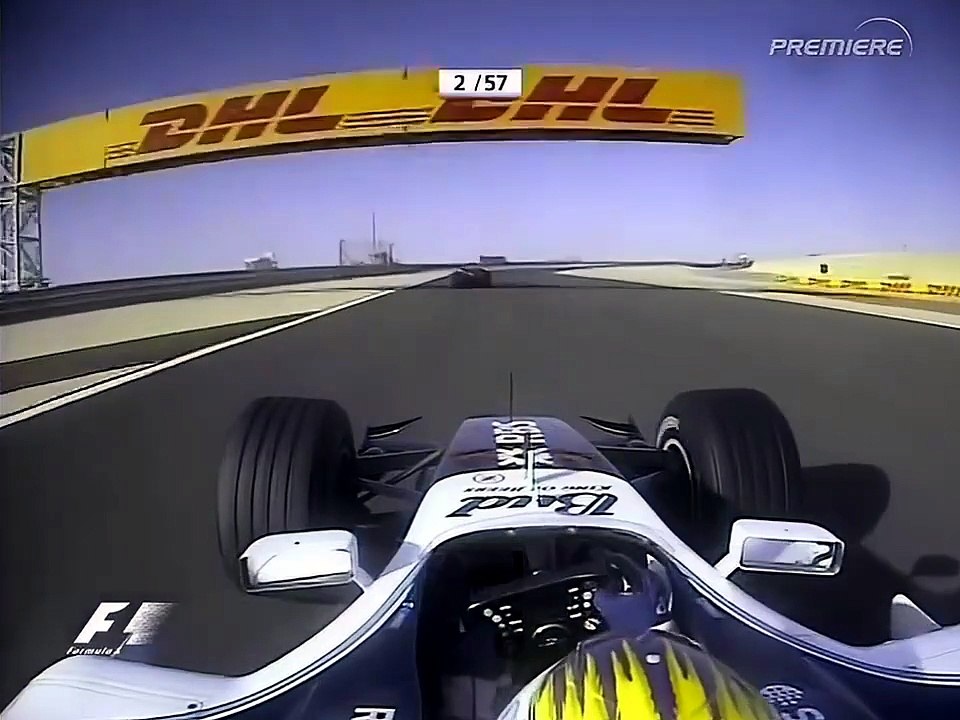 F1 – Nico Rosberg versus Christian Klien Onboard – Bahrain 2006