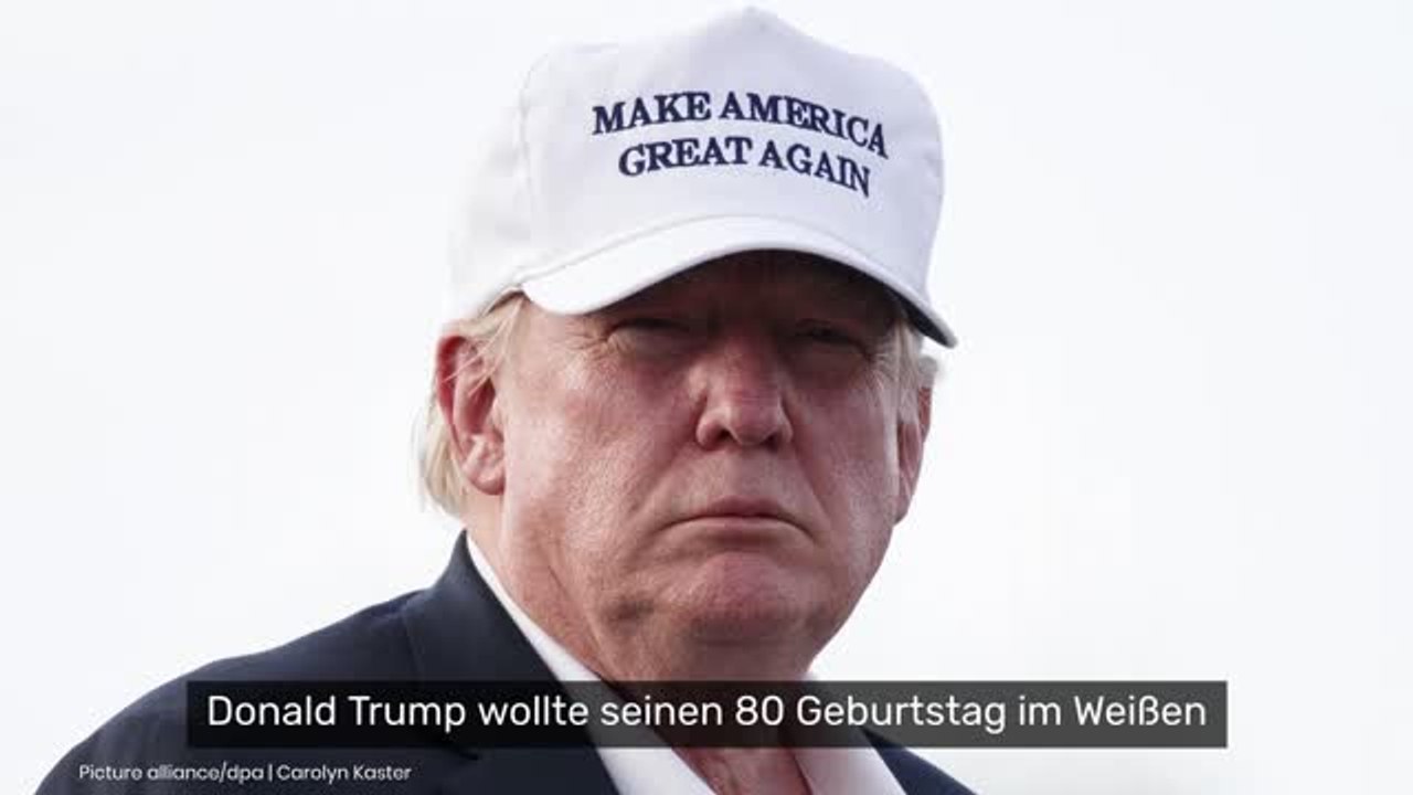 Donald Trump: US-Präsident bloßgestellt - für seine Geburtstagsparty hagelt es Absagen