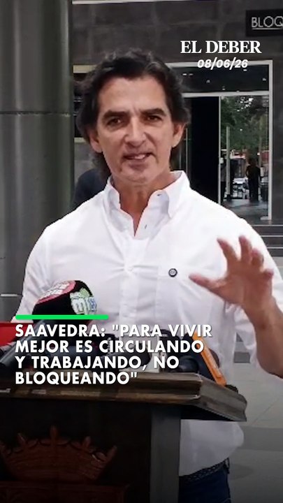 'Mamén' Saavedra: "Para vivir mejor es circulando y trabajando, no bloqueando"