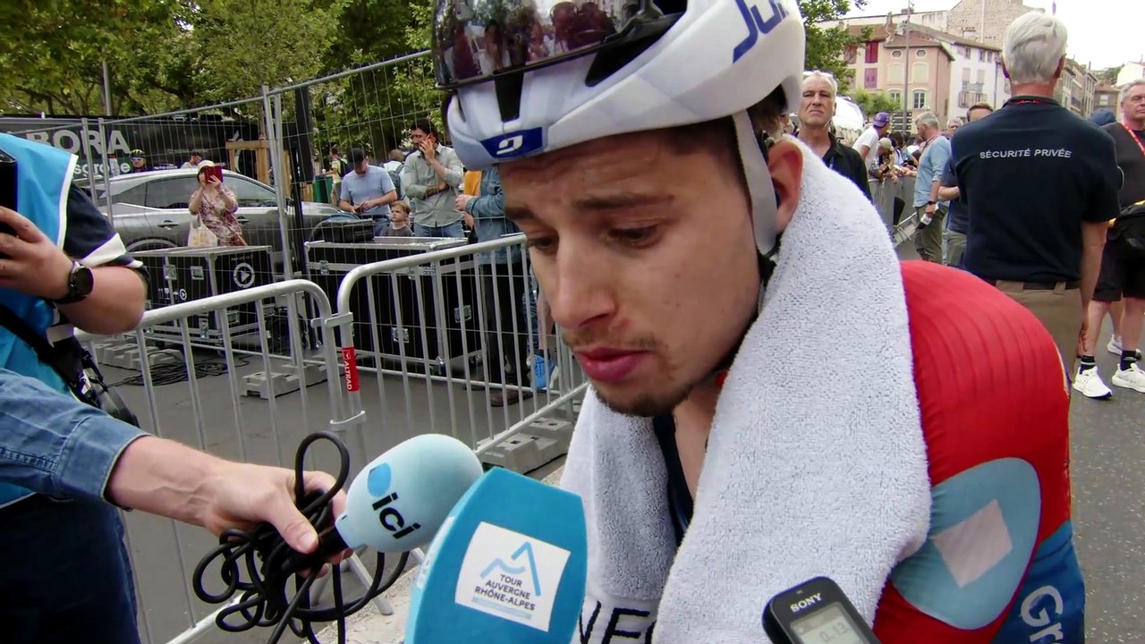 Tour Auvergne-Rhône-Alpes 2026 : Clément Braz Afonso : "C'était tout pour l'étape"
