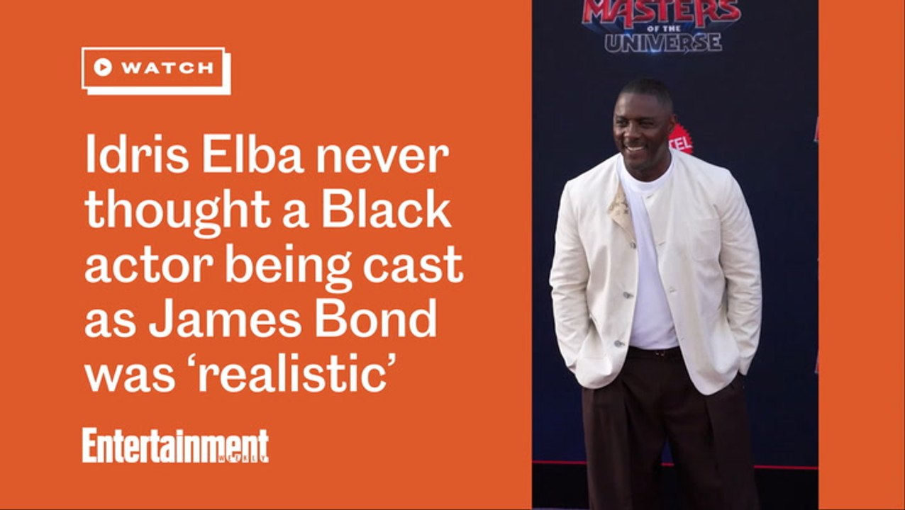 Idris Elba never thought a Black actor being cast as James Bond was 'realistic'