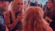 Inside the Star-Studded Hermès Show with Miley and Natasha
