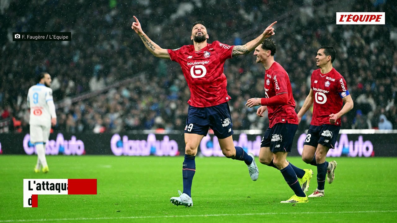 Olivier Giroud prolonge son contrat d'un an à Lille - Foot - Ligue 1 - Lille