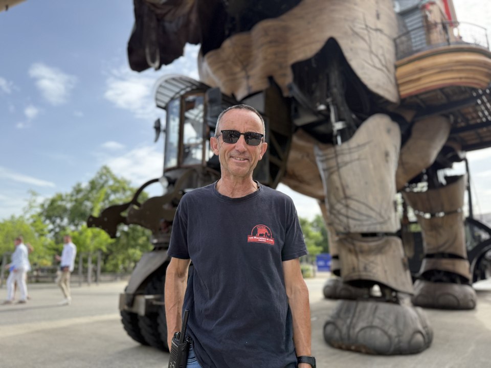 Jean-Claude, pilote d'éléphant