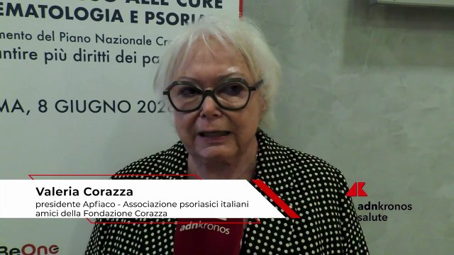 Sanità: Corazza (Apiafco), ‘psoriasi in Pnc per spostare peso cronicità da pazienti a Istituzioni’