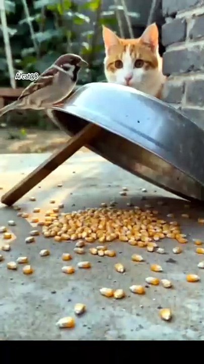 Cat funny video