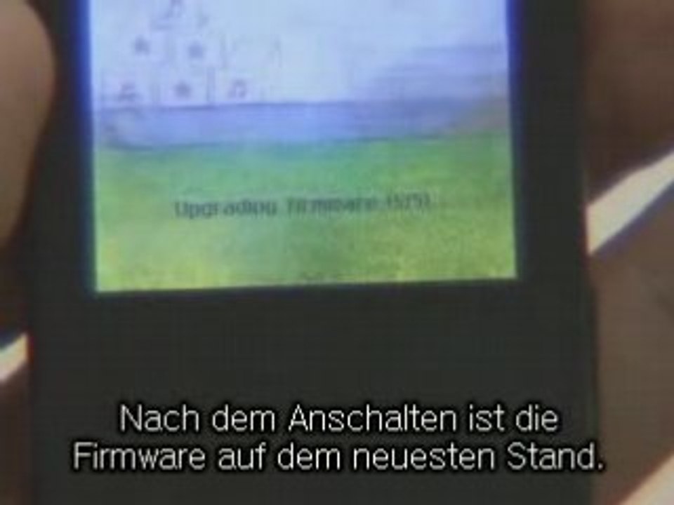 Samsung YP-T10 Blue Wave 3 Firmware-Update Vorschau