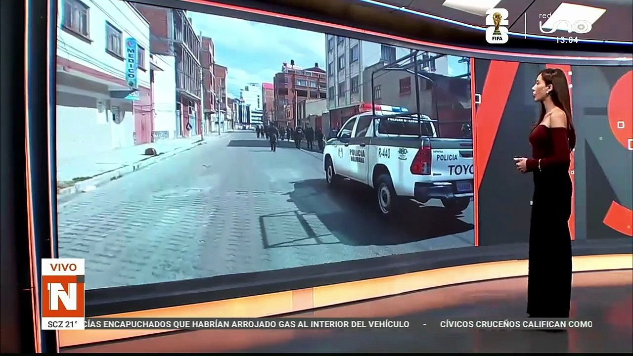 Policía gasificó a movilizados