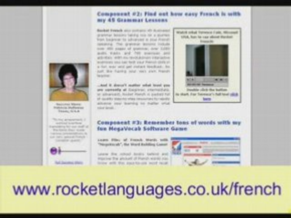 Rocket French: Multimedia Course For Learning French Online