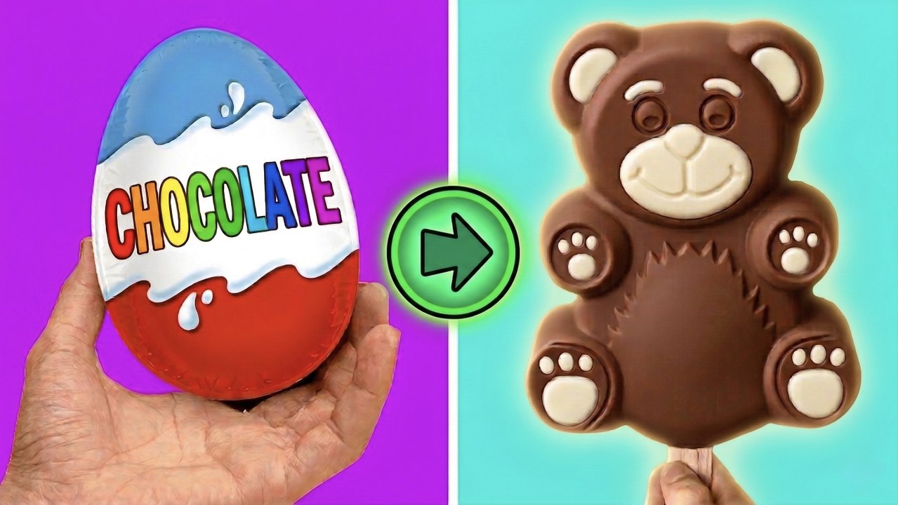 Créations estivales XXL : Glace en forme d’ourson et bricolages sucrés