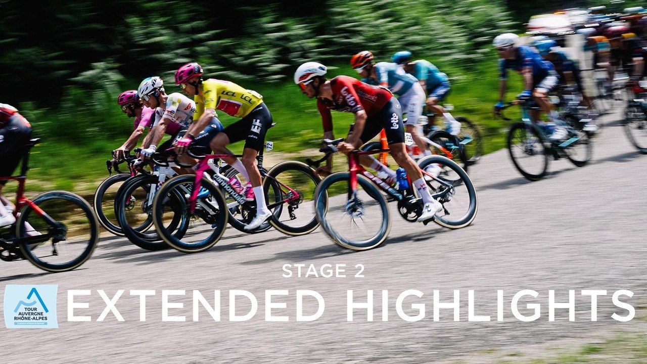Tour Auvergne-Rhône-Alpes 2026 - Stage 2 - Extended Highlights