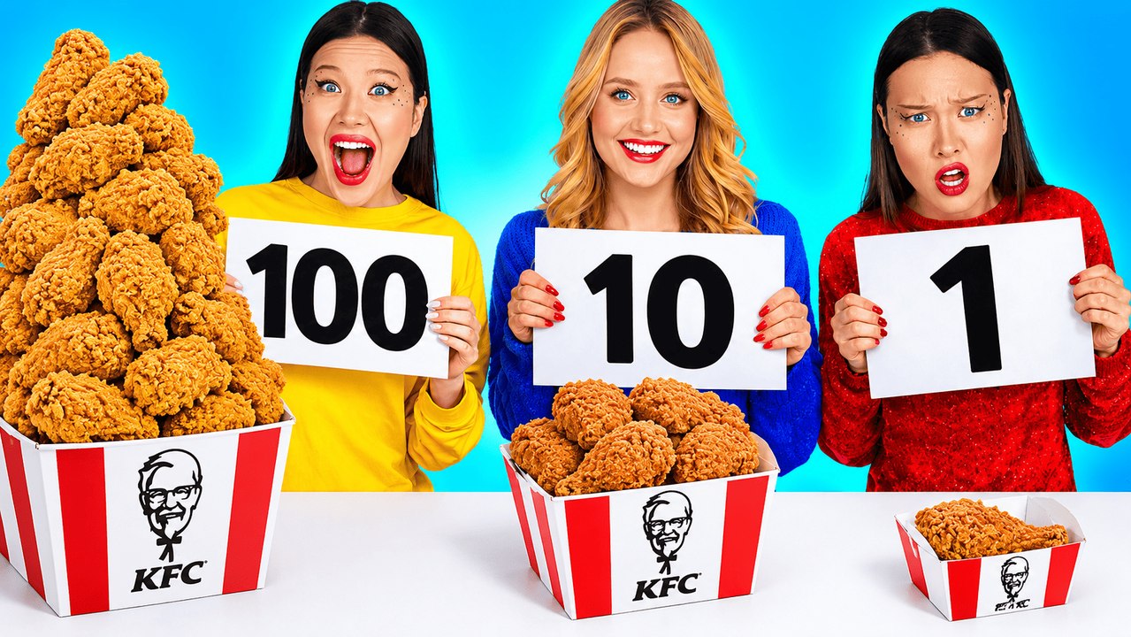 Ultimate 100 Layers Food Challenge: How Much Can We Handle?