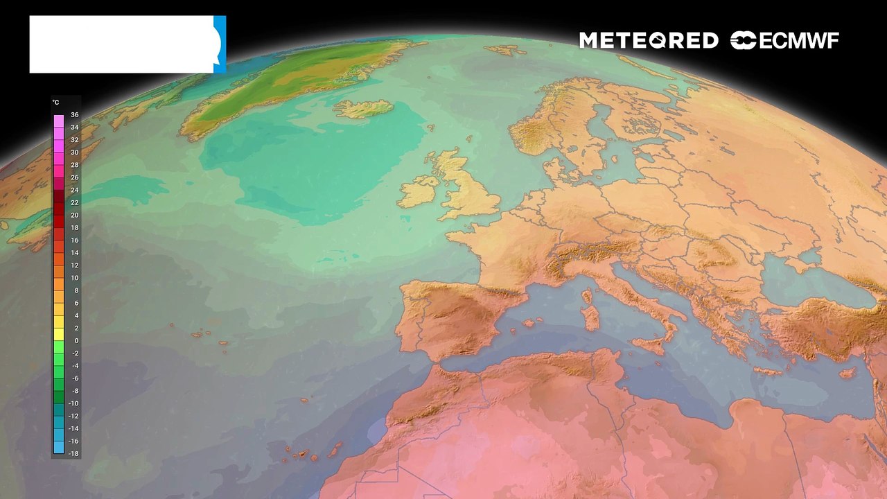 Erst kühl, dann schiebt sich langsam Warmluft aus Südwesten in Richtung Mitteleuropa!
