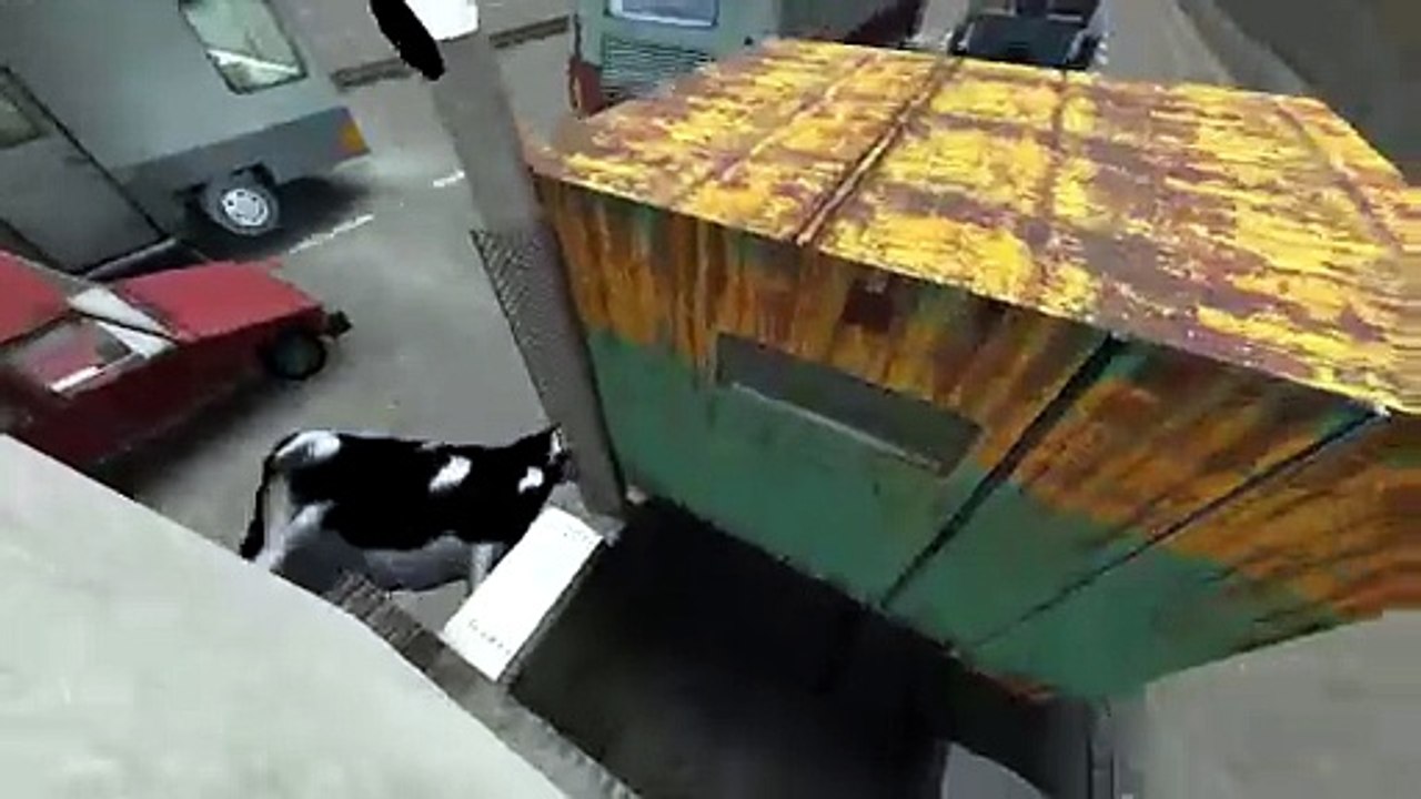 Polish Cow Nextbot Gmod (Reversed/Backwards)