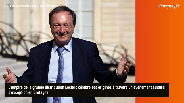 Michel Edouard Leclerc investit le premier supermarché de l'empire familial pour exposer un grand artiste américain