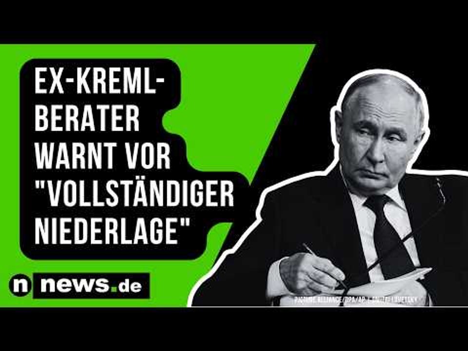 Wladimir Putin: Ex-Kreml-Berater warnt vor 'vollständiger Niederlage'