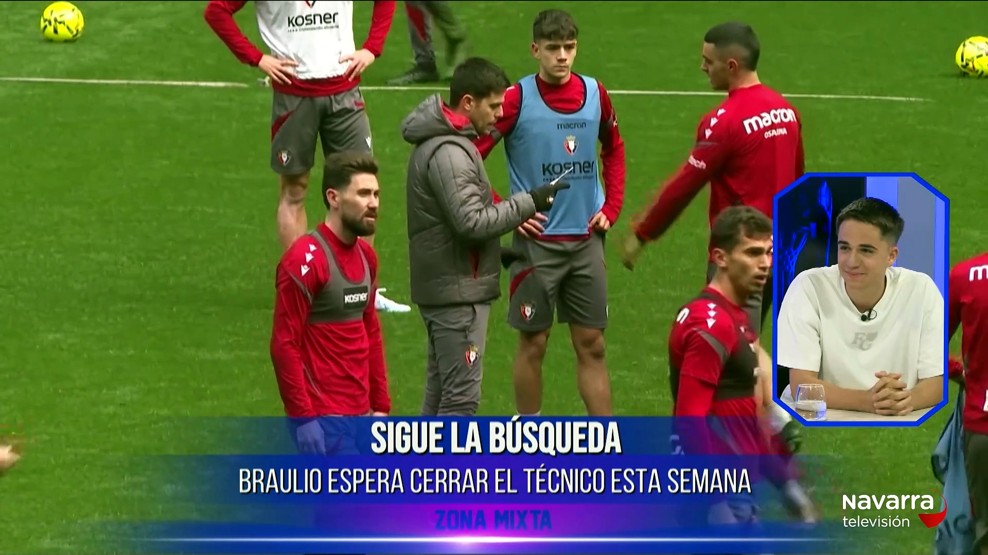 Zona Mixta 08/06/2026 Ramón Lázaro detenido. Analizamos la situación de Osasuna con Iñigo Zazpe y Manu Obama. Paula Gorostiaga campeona del Torneo Comunidad Foral de Navarra nos visita.