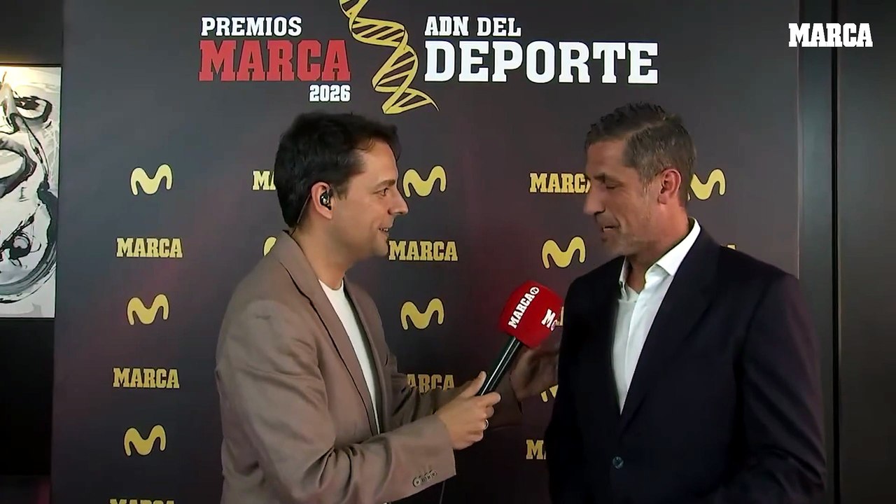 Entrevista Joan Capdevila en los Premios MARCA ADN DEL DEPORTE 