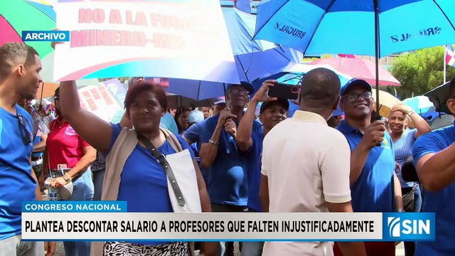 Proponen descontar salarios a maestros | Primera Emisión SIN