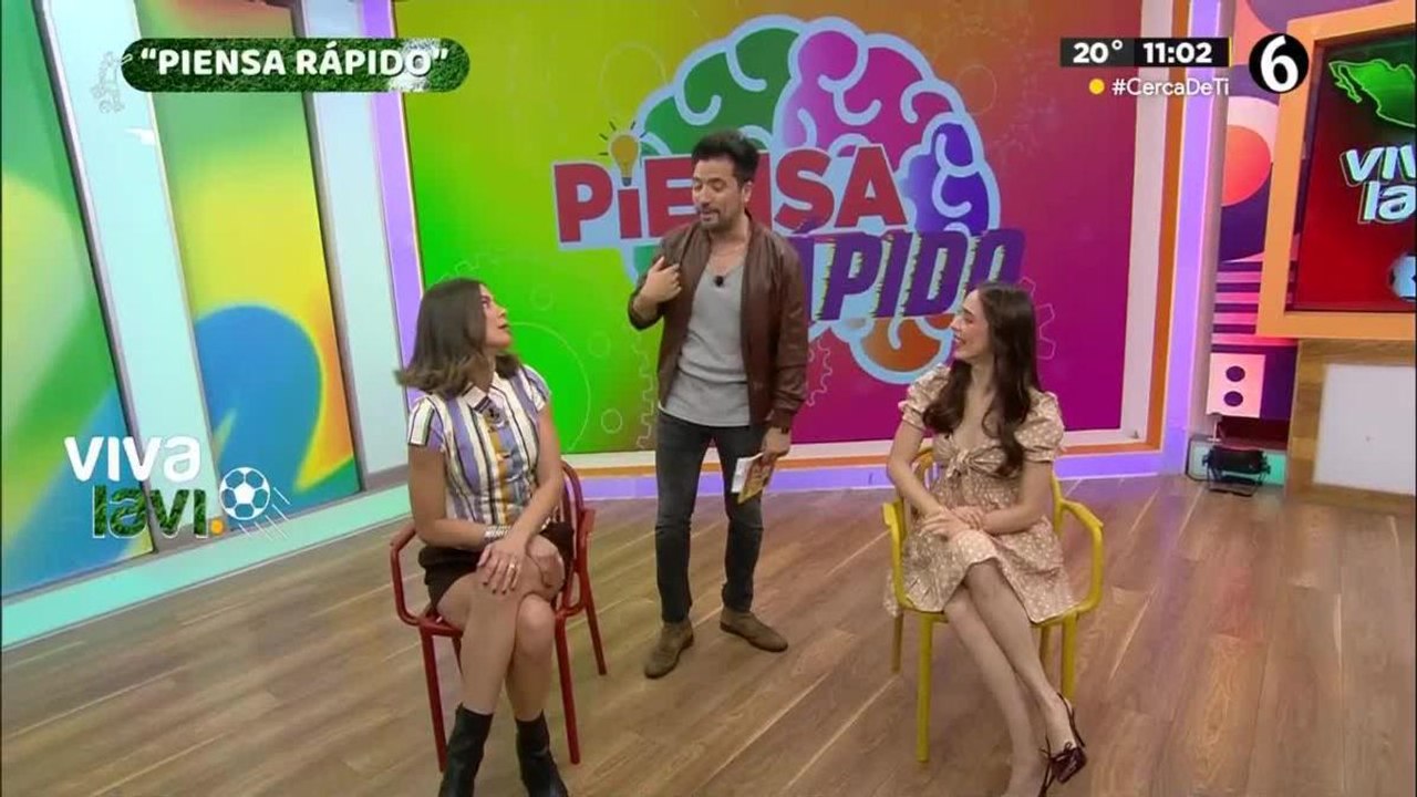 Natalia Valenzuela y Maleja Londoño se enfrentan a un duelo en el "Piensa Rápido"
