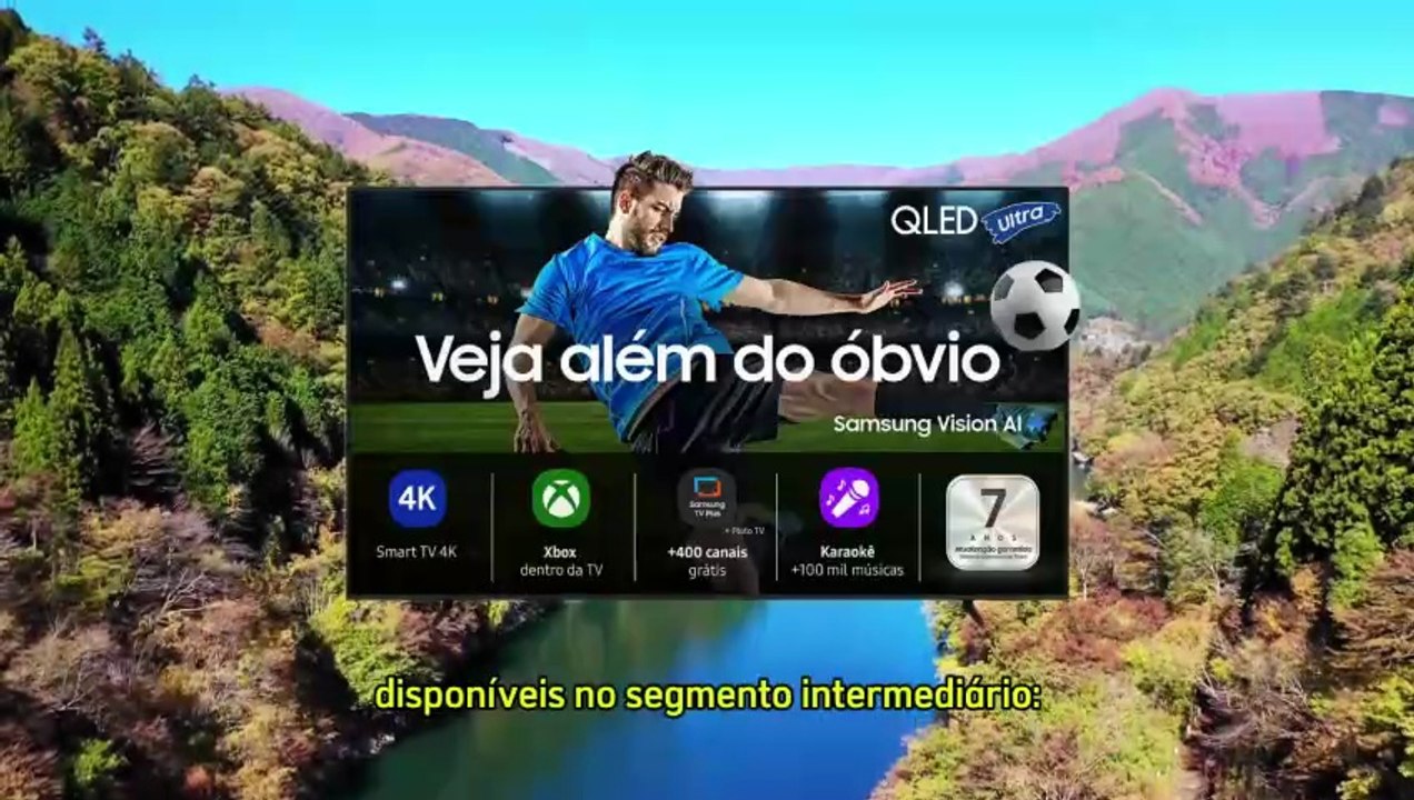 Smart TV SAMSUNG Q7F vs QEF1 📺 Qual QLED Vale Mais a Pena em 2026?