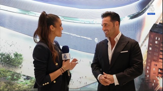 David Bustamante, antes de actuar en el Bernabéu para el Papa León XIV en su visita al estadio del Real Madrid