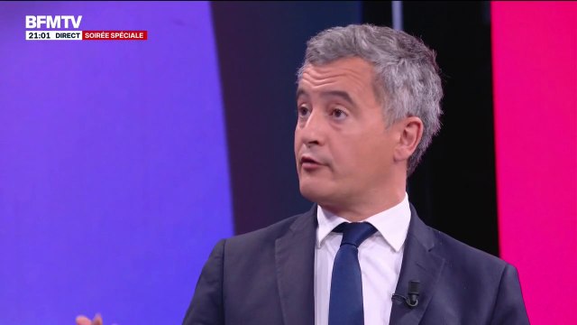 FORUM BFMTV - Rassemblements pour Lyhanna: “Si j’étais un citoyen et pas ministre, je serais certainement en train de manifester aussi”, avoue Gérald Darmanin, ministre de la Justice