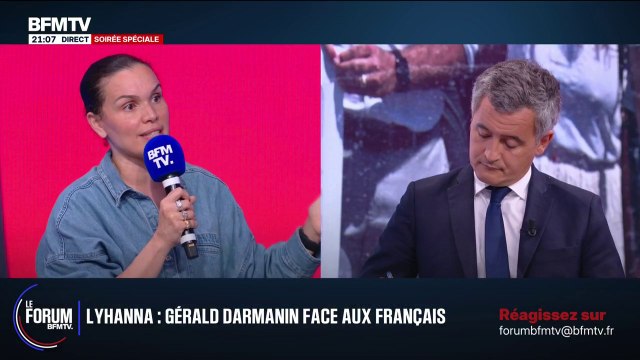 FORUM BFMTV - Lyhanna: Qu'est-ce qu'on fait pour l'amour du ciel ? Jusqu'où ça va aller ? , lance Linda au ministre de la Justice