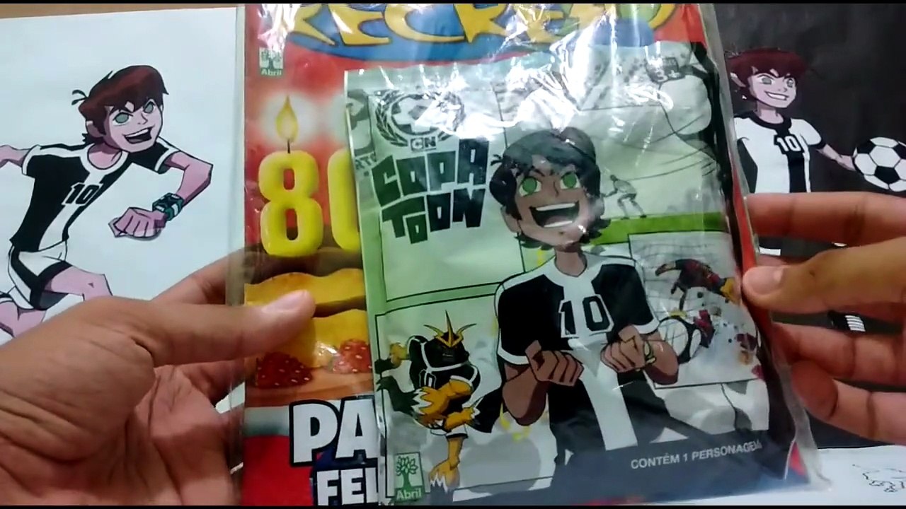 1- Review - Boneco do Rook - Copa Toon - Ben 10 Omniverse