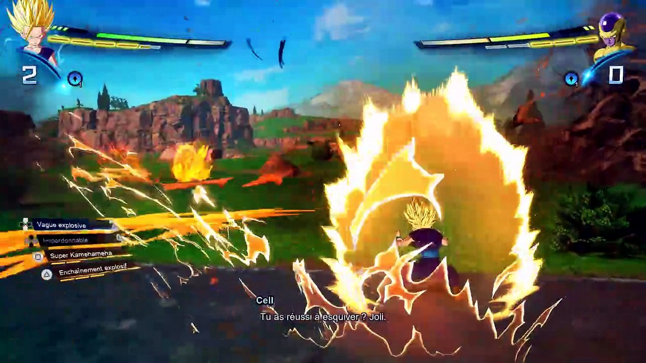 DRAGON BALL  Sparking! ZERO Gohan ado Ssj2 vs Golden Freezer