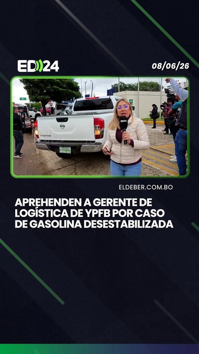 Aprehenden a gerente de Logística de YPFB por caso de gasolina desestabilizada